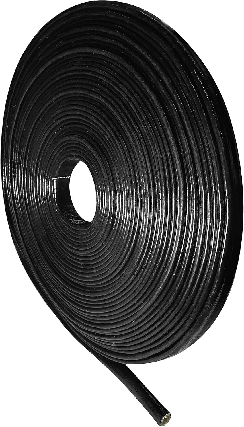STEBER 2" 3 ID Heat Shielded Fire Thermo Armor Fire Sleeve Silicone Coated Fiberglass for Hose Lines & Electrical