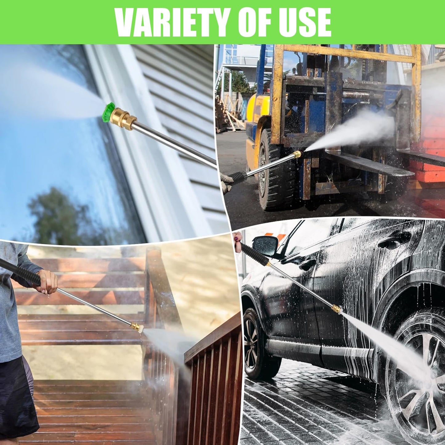 Imdot 4200PSI Pressure Washer, 4.0GPM Heavy Duty Power Washer with 5 Quick Connect Nozzles, 25ft Flexible Hose and 0.5Gal Soap Tank, 212cc 7.0 HP Engine, EPA/CARB/ETL Compliant, Black