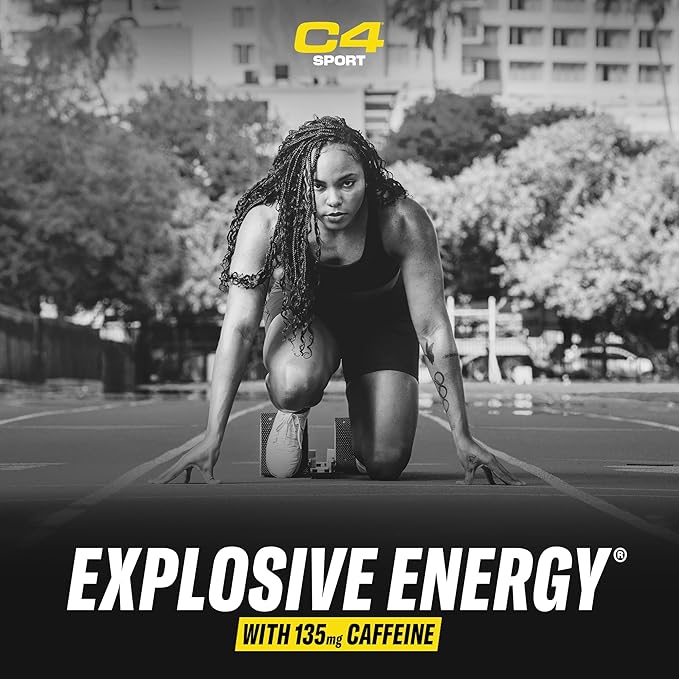 Cellucor C4 Sport Pre Workout Powder Fruit Punch - NSF Certified for Sport | 30 Servings, Packaging may vary.