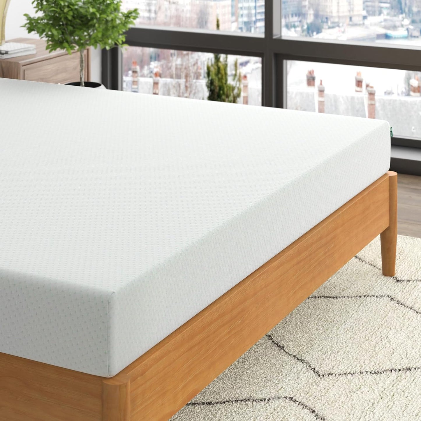 Zinus 6 Inch Green Tea Memory Foam Mattress - King Size | Fiberglass Free & CertiPUR-US Certified