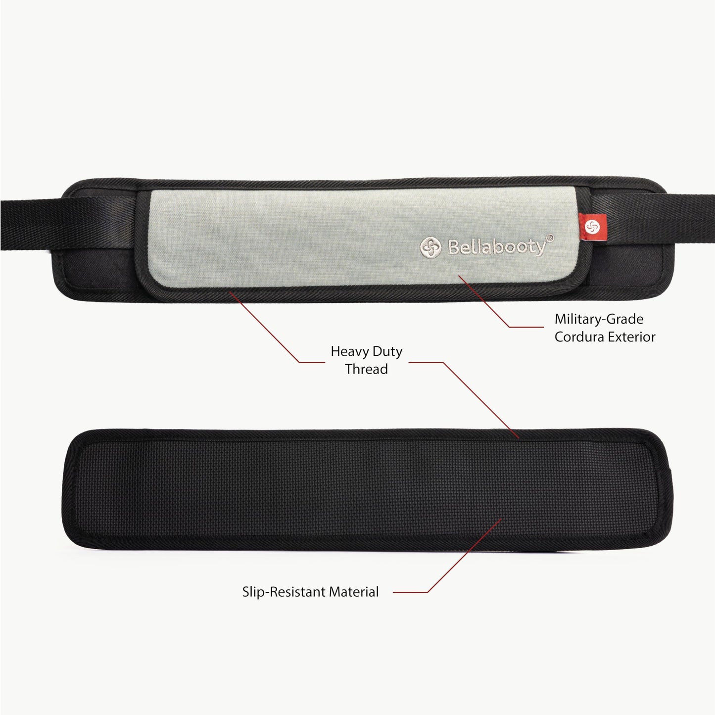 Bellabooty Belt Mini - Bellabooty Exercise Hip Thrust Belt Mini – For Dumbbells, Kettlebells, and Plates – Slip-Resistant Padding for Hip Protection – Perfect for Gym, Home, and On-the-Go Workouts