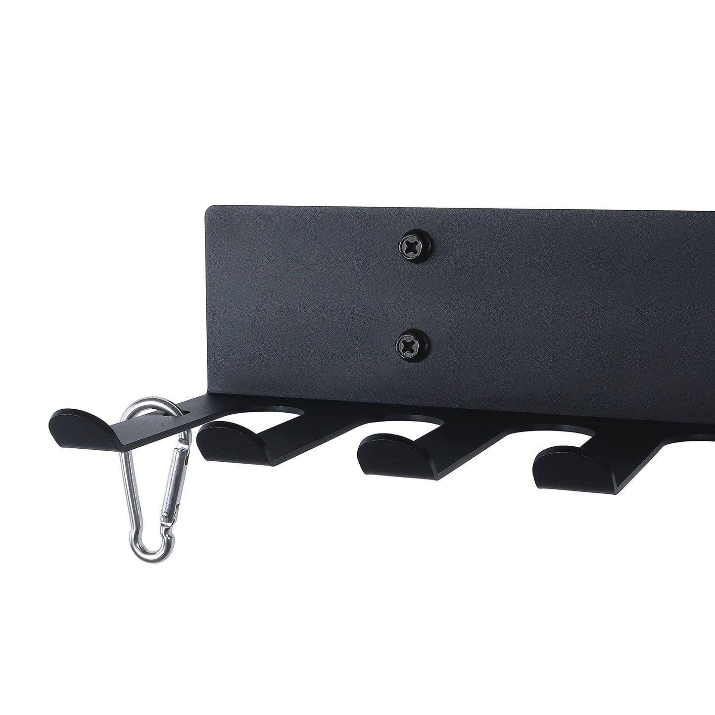 Topsair Gym Storage Rack Resistance Band Rack Wall Mount Barbell Rack Heavy Duty Home Gym Storage Rack for Gym Equipment, Exercise Bands, Lifting Belts and Jump Ropes, Gym Accessories (11 prongs)