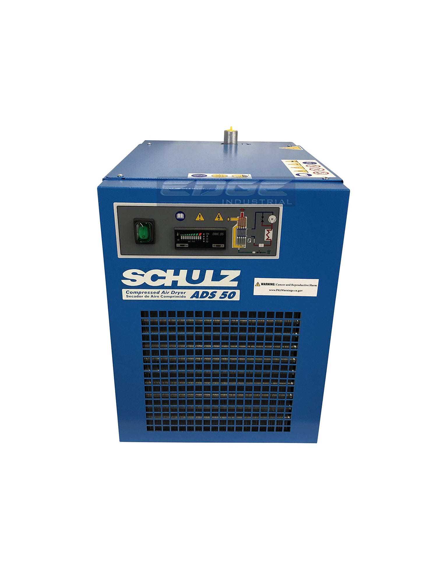 SCHULZ REFRIGERATED AIR DRYER FOR AIR COMPRESSOR, COMPRESSED AIR SYSTEMS, 50 CFM, GOOD FOR 10HP & 15HP COMPRESSORS (STAND ALONE DRYER)