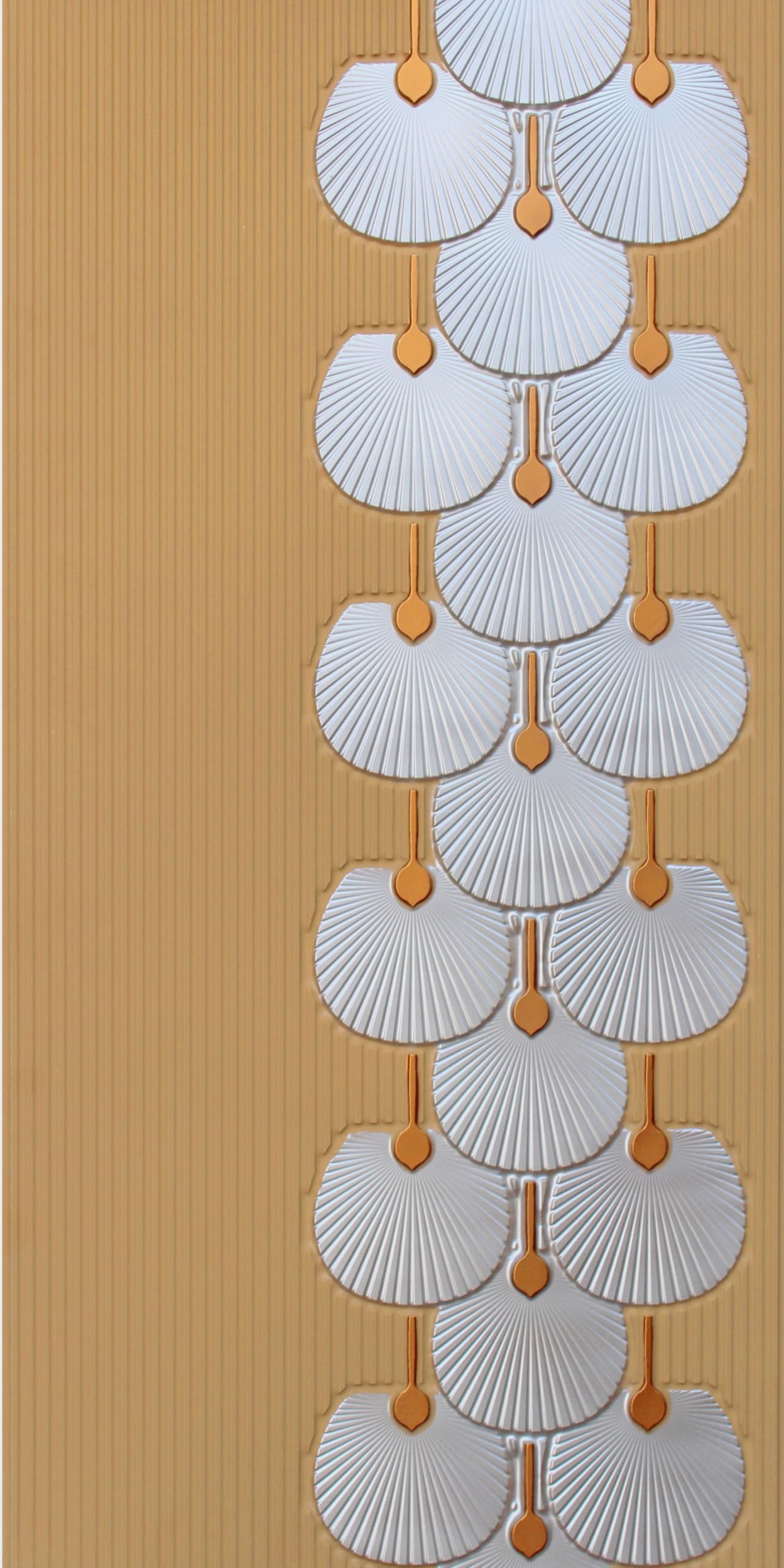 Dundee Deco 3D Peel and Stick Wall Panels - Soft-Touch Matte Finish, 1.6 ft X 3.4 ft, Thick Self-Adhesive Panels for Home & Commercial Interiors - Almond Sand Silver - Set of 10, Covers 55 sq ft
