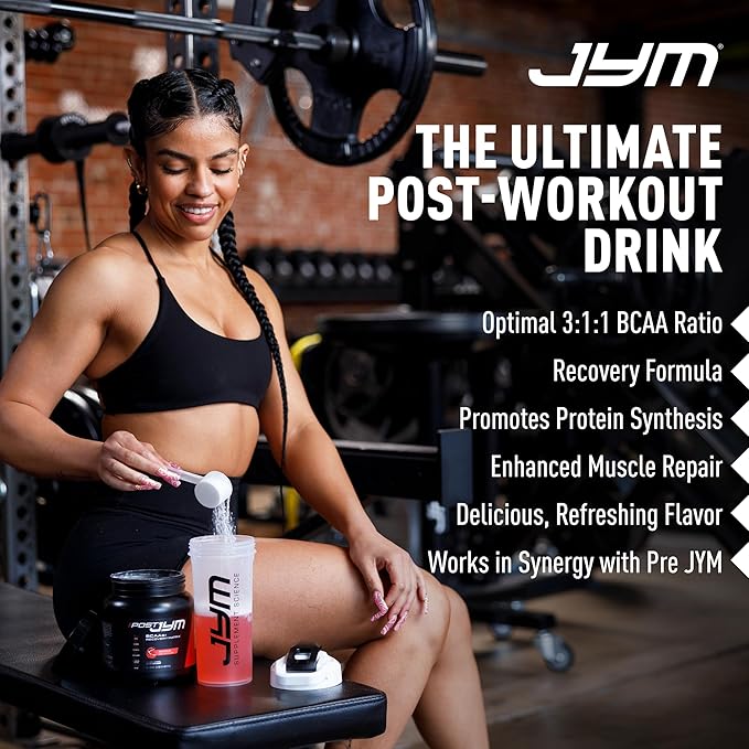 JYM Supplement Science Post JYM Active Matrix Mandarin Orange Amino Recovery Powder Pure Creatine HCL, BCAA?™s, Glutamine, Carnitine, Betaine, Taurine for Strength, Repair, Performance 30 Servings