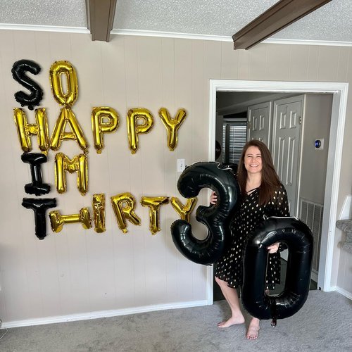 Black Number 80 Balloon - 40 Inch 80th Birthday Decorations for Men & Women | Perfect Party Supplies