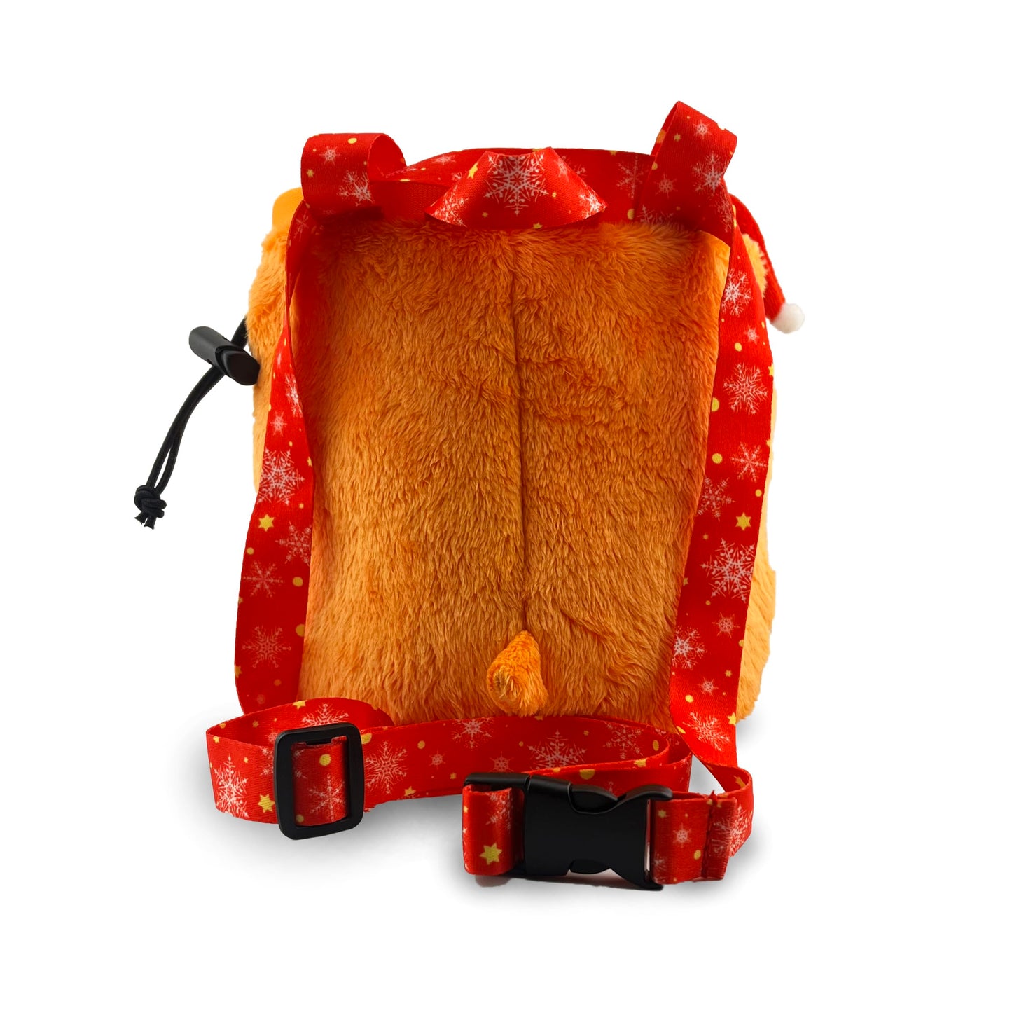 Rock Climbing Chalk Bag + Refillable Ball – Boba Dog Plush Animal Bag (Christmas Bag + Chalk) | Christmas | Santa