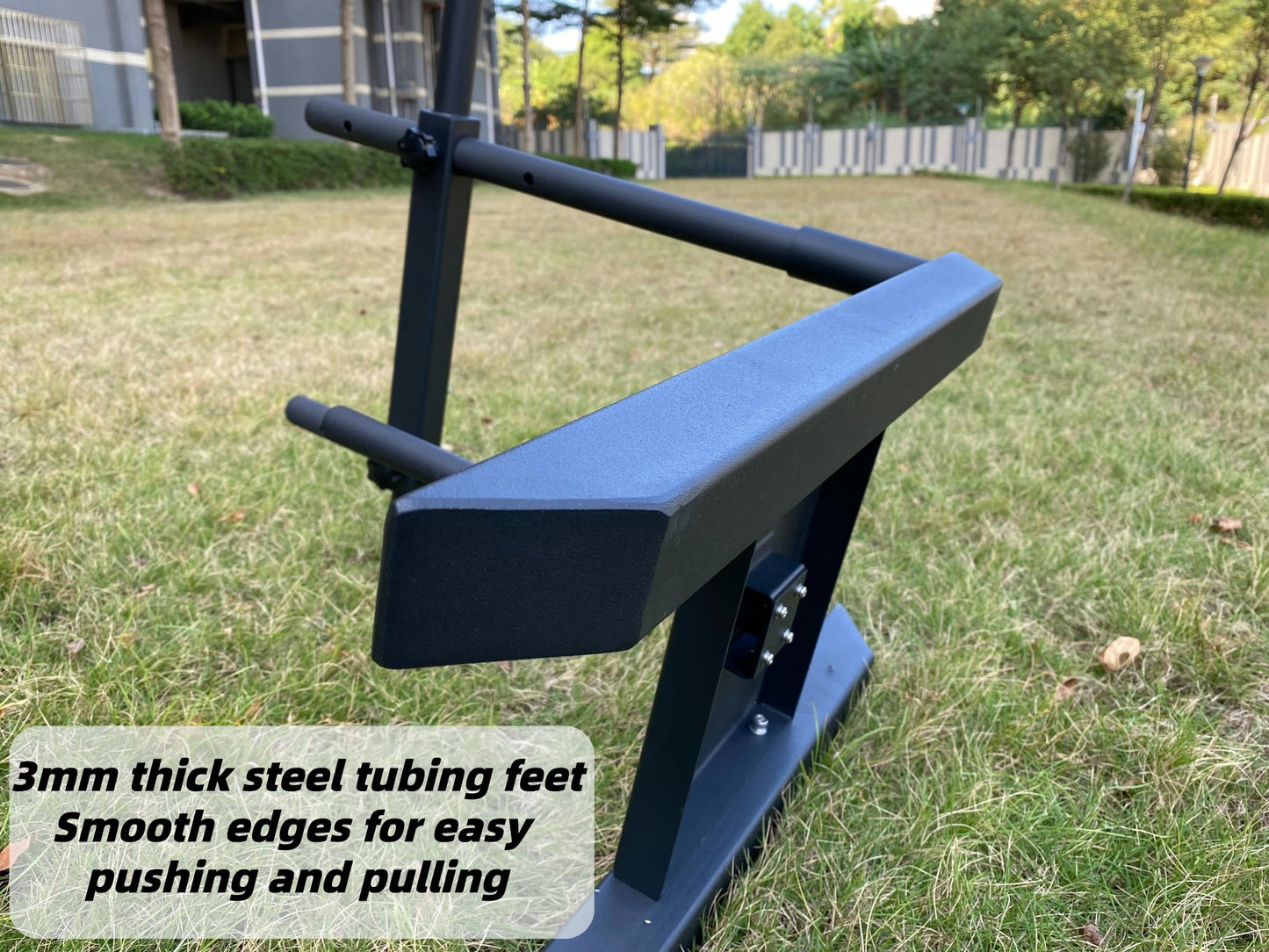 shikoyi Weight Sled for Training Adjustable Handle Push-Pull Workout Sled Fitness Sled for Athletic Exercise, Speed Improvement and Strength Training