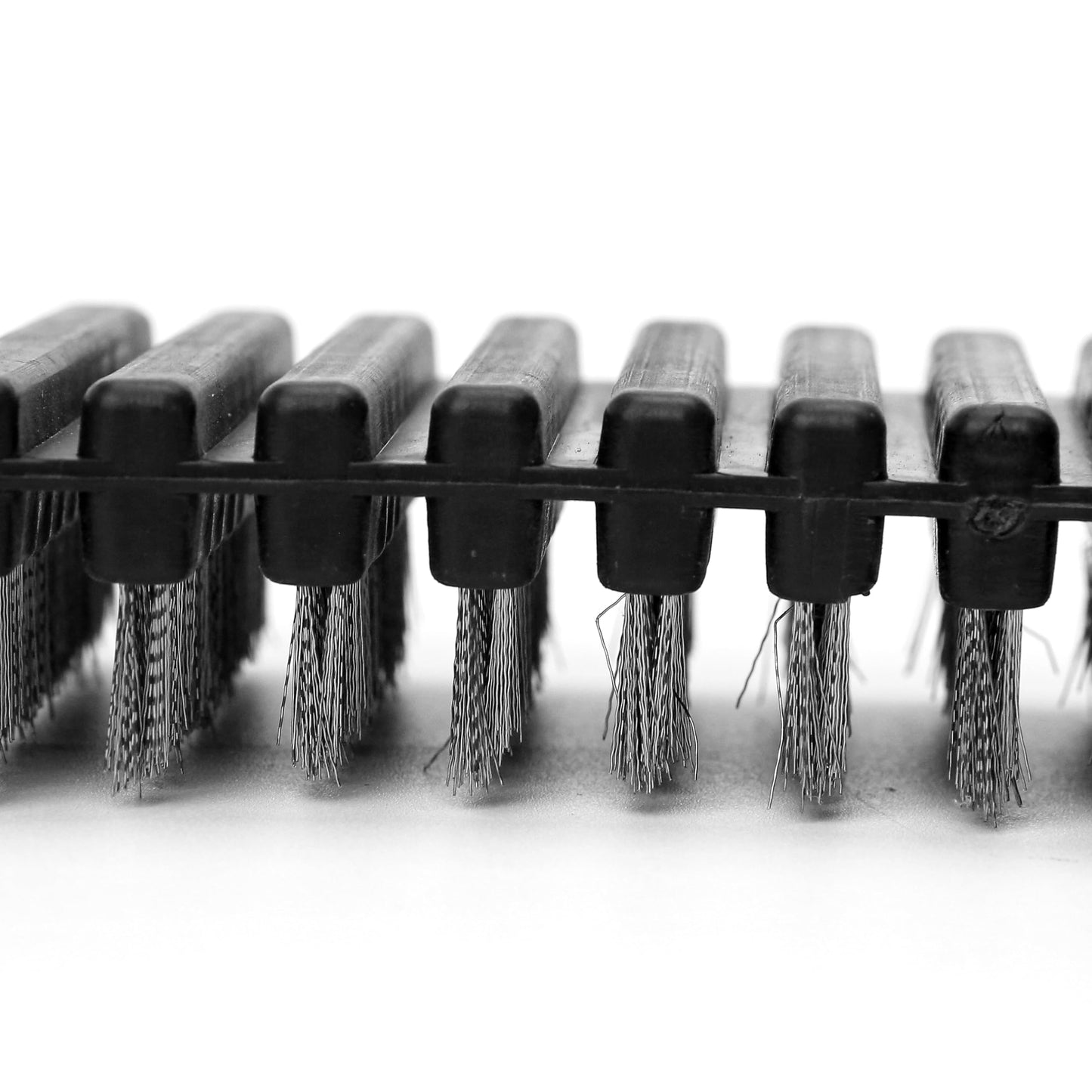 Barbell Cleaning Brush Scrubber for Training Strength Weight Bar Care Rescue, Rust Chalk Remover, Hard Knurling Steel Wire Bristle, Power Cleaner Kit Supplies Accessories for Athletic Gym Maintenance