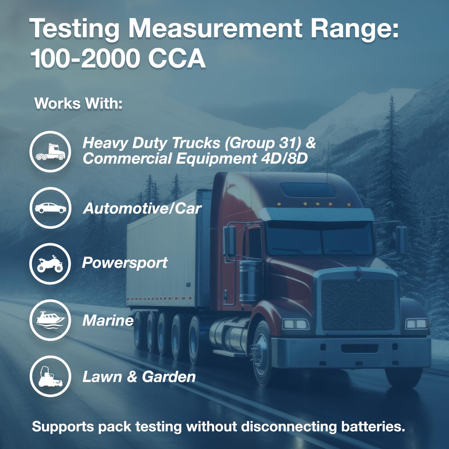 Midtronics MDX 640-6V & 12V Digital Battery Conductance & Electrical System Analyzer Battery Tester - Testing for Automotive, Motorcycle & More