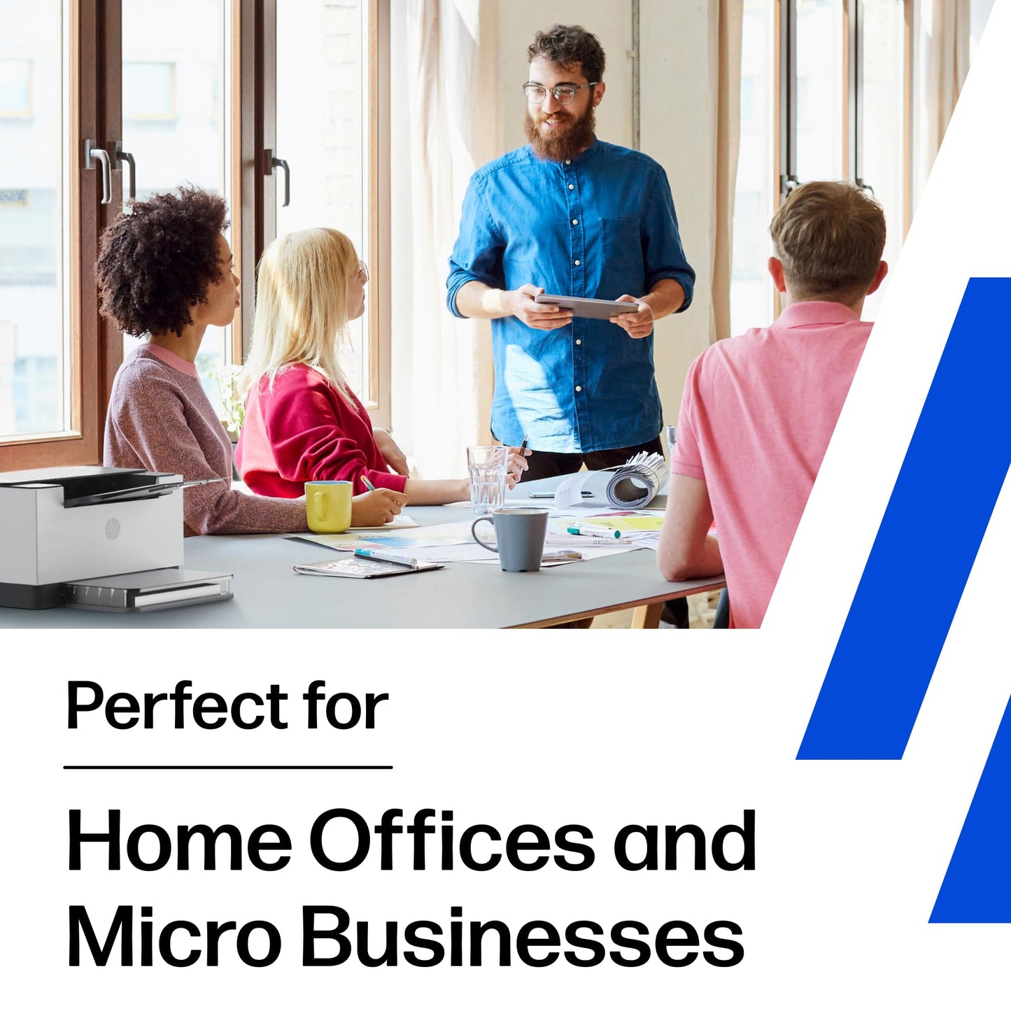 HP LaserJet M209d Laser Printer, Black and White, Automatic Duplex, Wired Connection Only (USB Cable Included), Best-for-Home Office (8J9L0F)