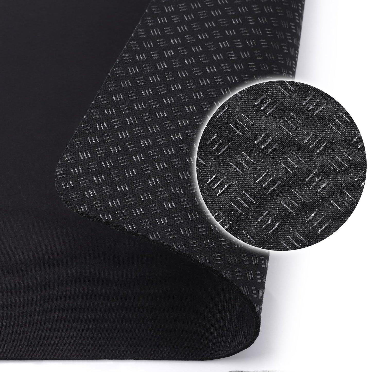 TOBWOLF Non-Slip Workout Mat for Under Desk Ellipticals, Exercise Mat for Ellipse Leg Exerciser Machine, Apply to Foot & Leg Pedal Exerciser for Seniors Fitness, Enhanced Stability & Floor Protection