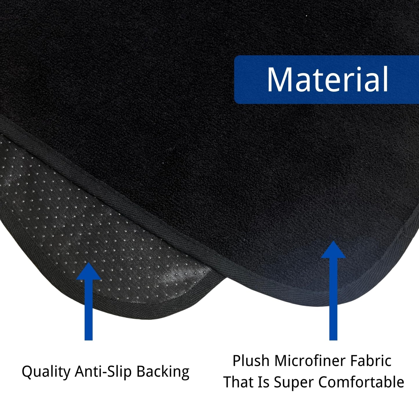 Hirritale Waterproof Car Seat Cover for Front Seats, Protector for Cars SUVs Trucks, Sweat Towel Seat Covers Bucket for Gym,Workout,Beach,Hiking,Running (Black, 1PC)