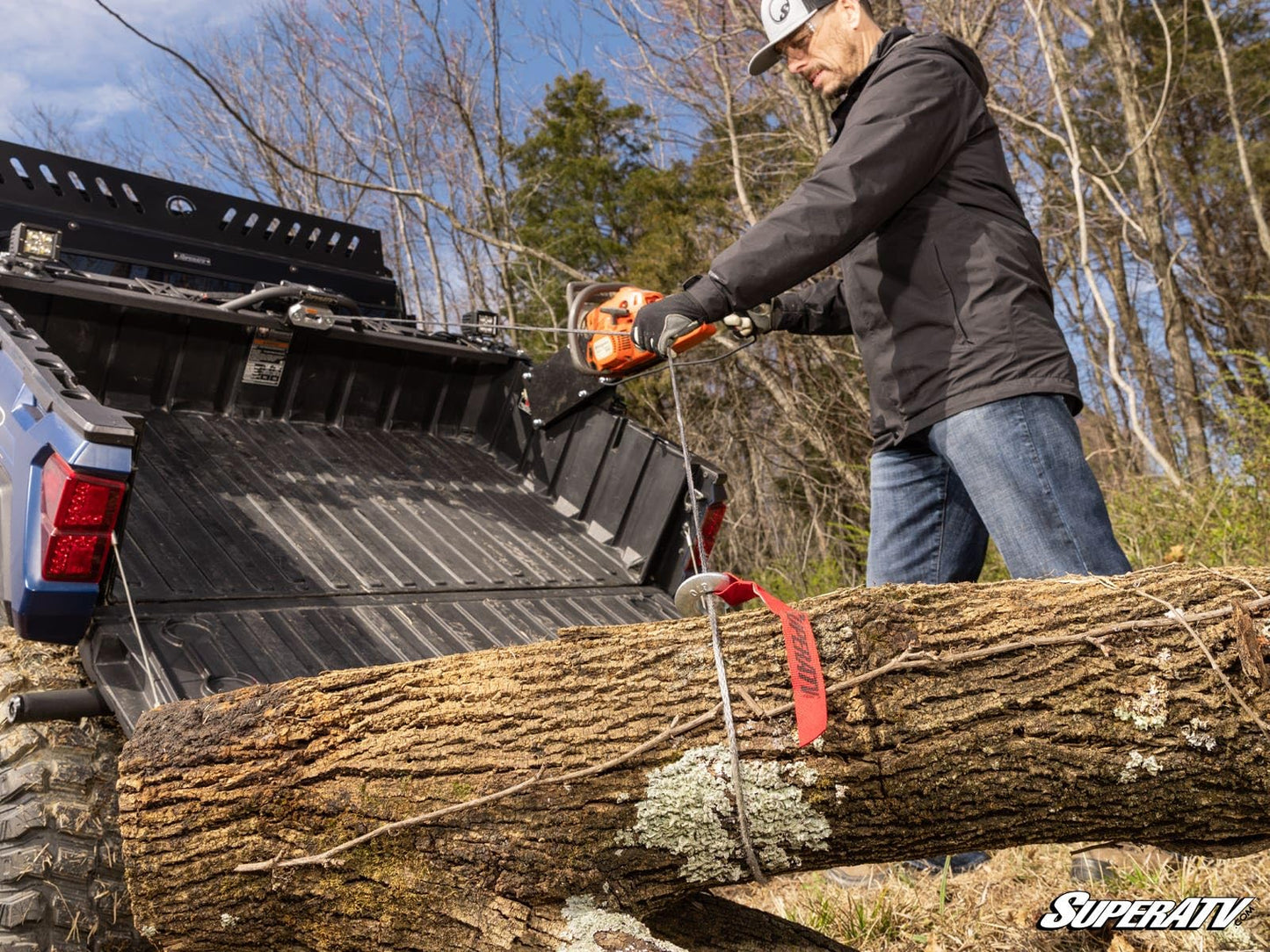 SuperATV Polaris Ranger XP 1000 Bed Winch