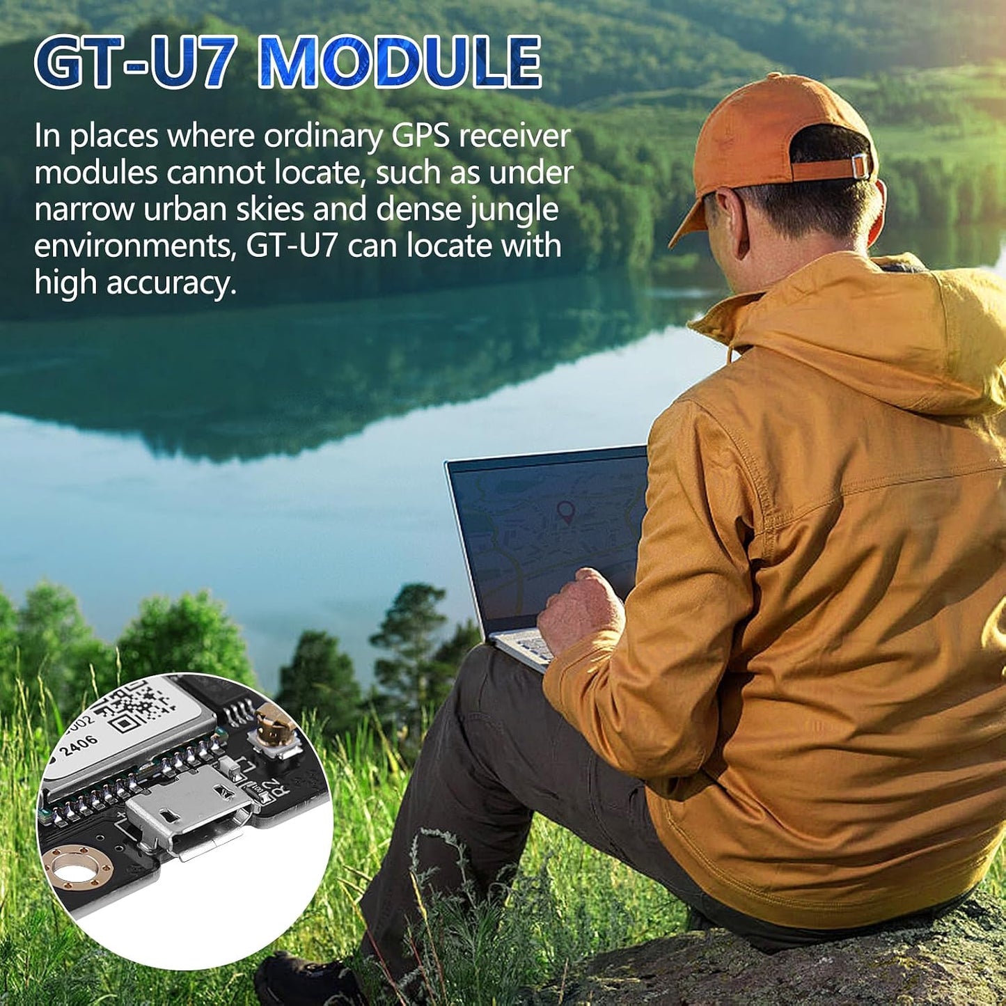Deegoo-FPV GT-U7 NEO-6M 51 STM32 R3 GPS Module Navigation Satellite Positioning Arduino GPS Receiver Compatible