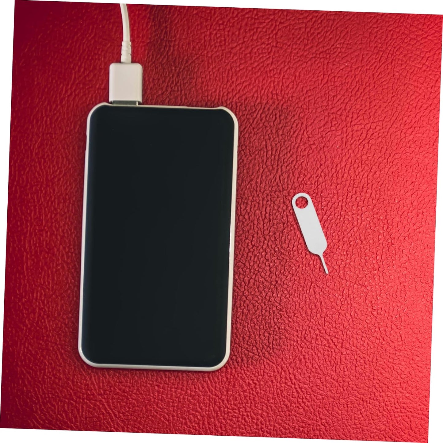 500pcs Sim Card Ejector Tool Durable Stainless Steel Mobile Phone Disassembly Pin Smooth Edges for Safe Handling