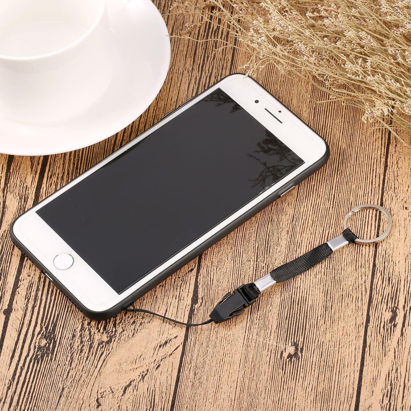 20 Mp3, Mp4 Bememo Pcs Black Nylon Lanyard Strap Short Detachable Lanyard for USB Flash Drive, Player, Keychain, ID