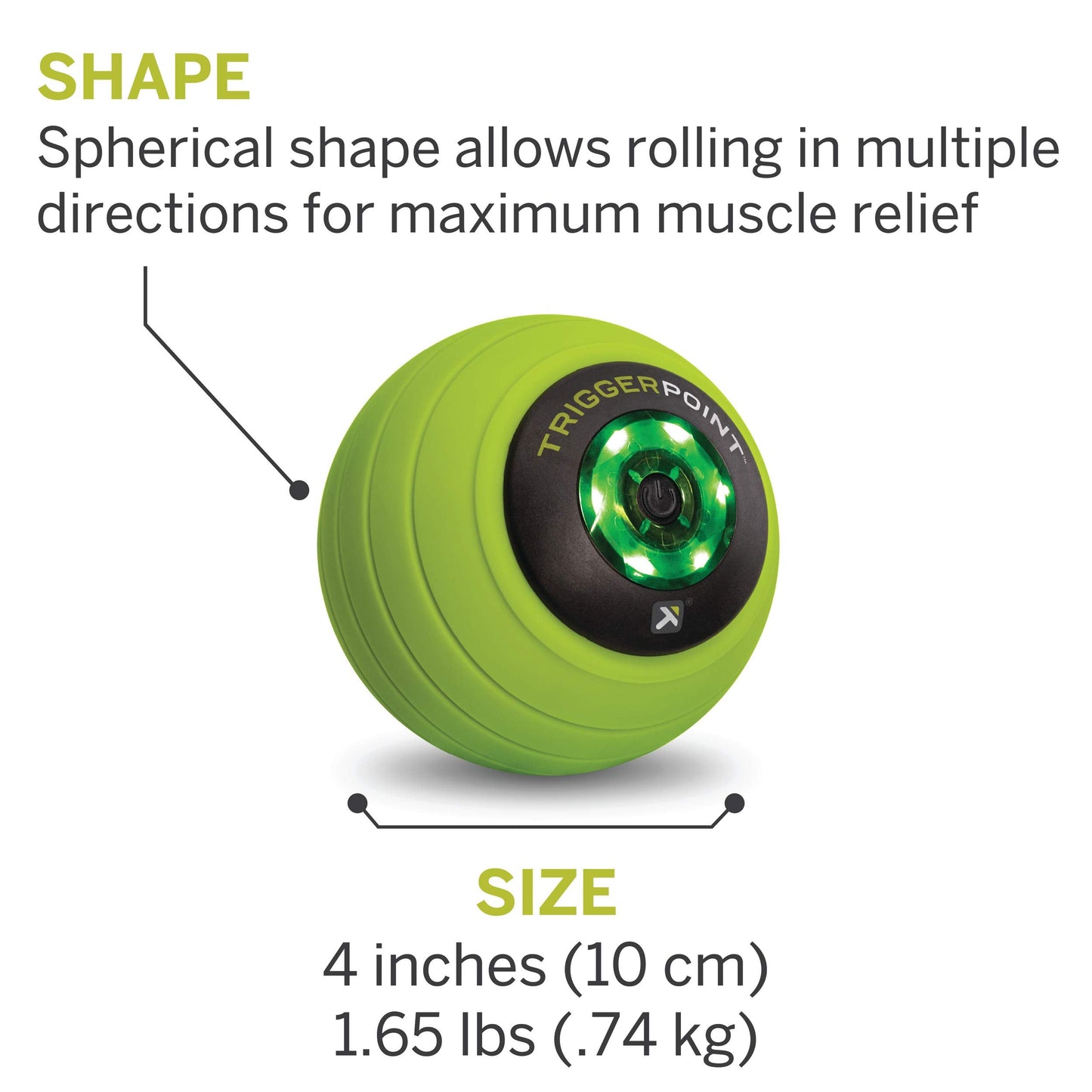 TRIGGERPOINT Trigger Point Performance MB Vibe 3-Speed Vibrating Massage Ball