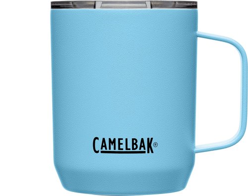 CamelBak Horizon 12oz Camp Mug - Insulated Stainless Steel - Tri-Mode Lid - Nordic Blue