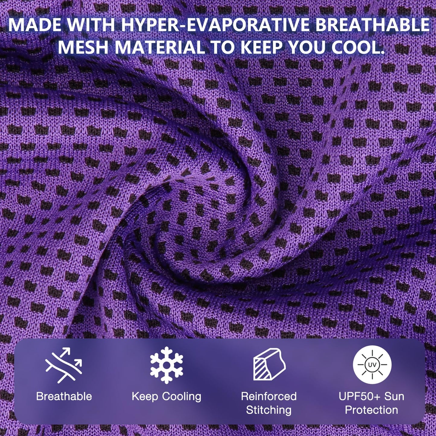Gsmhoat 30 Pack Cold Towels for Hot Weather, 40"x12" Bulk Cooling Towel for Neck and Face, Neck Cooling Rags for Sports, Gym, Yoga, Scooer, Golf