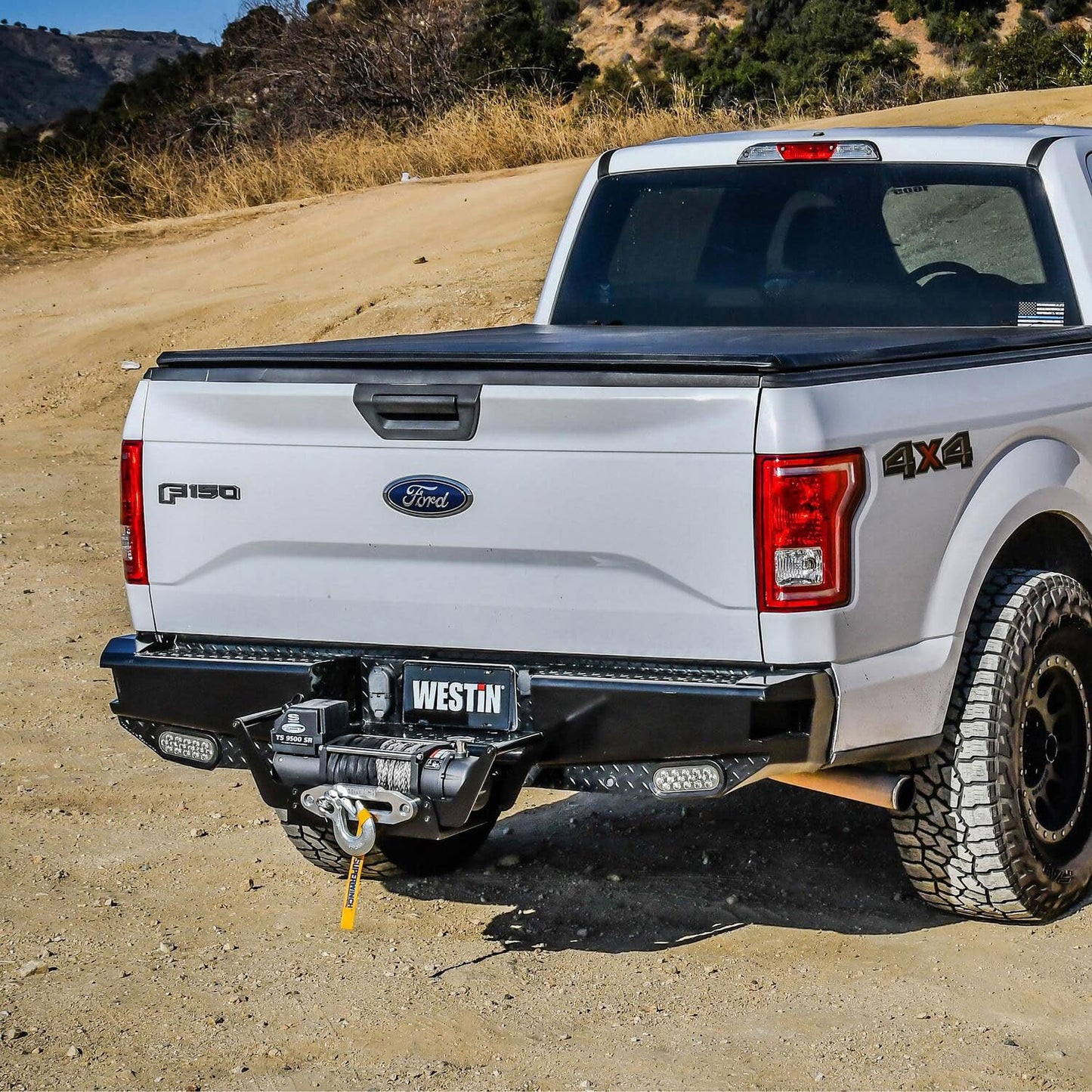 Superwinch 2050 Portable Winch Cradle, large, fits class III receivers & accepts winches through 9,000 lb capacity