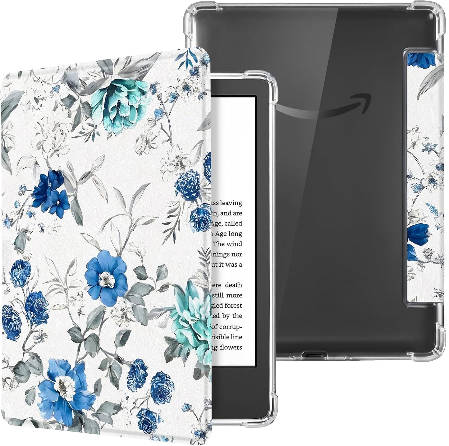 CoBak 6 Inch Case for e-Reader, Ultra Clear Soft Flexible TPU Back Cover Light Shell, with Auto Wake/Sleep, not