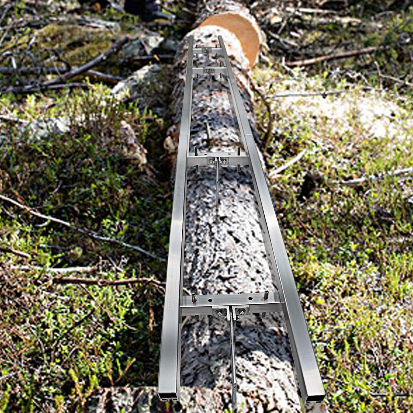 XSLOER Portable Chainsaw Mill 12FT Rail Mill Guide System