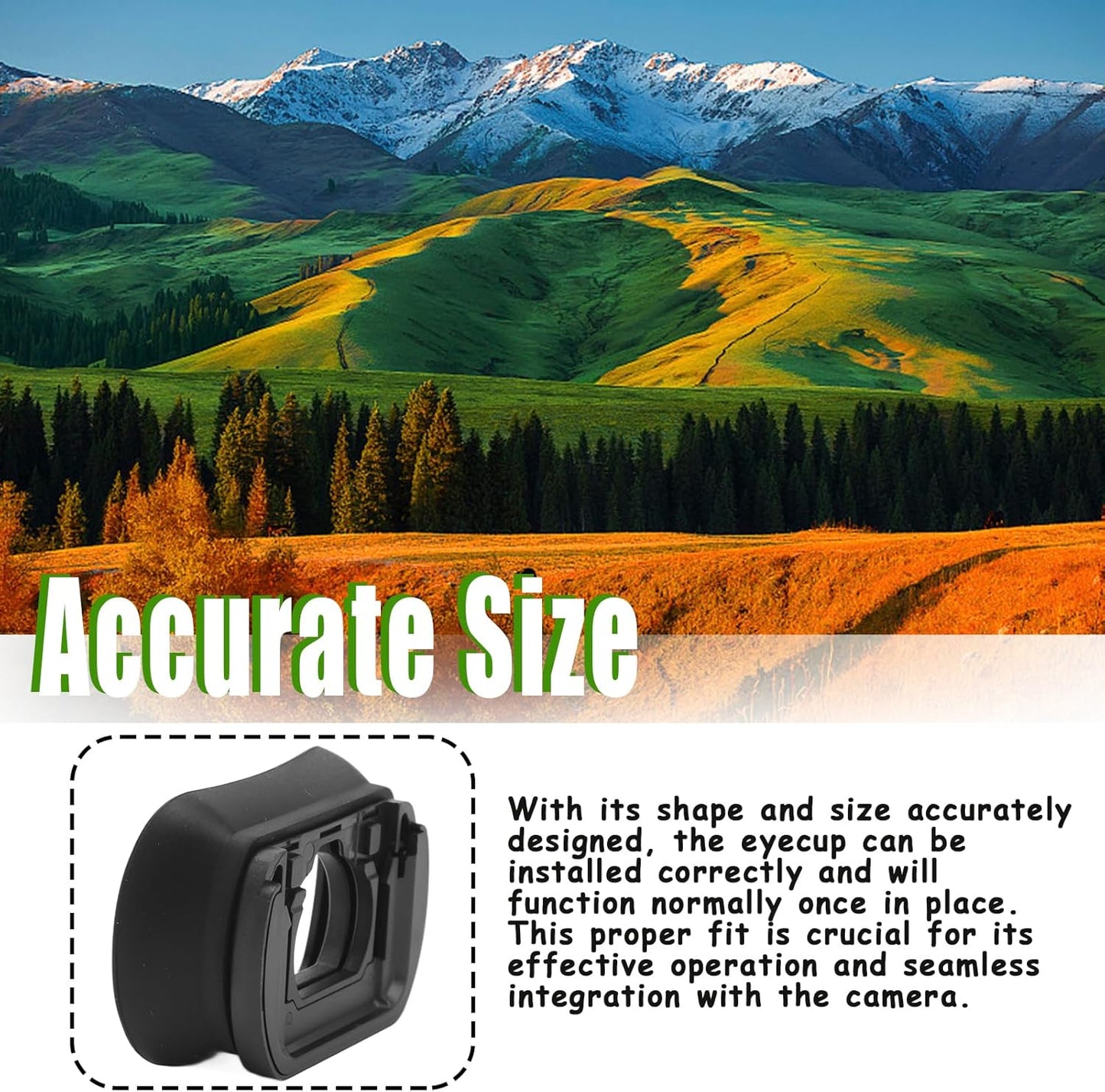 lvifloae XH2 XT4 XT3 XT2 XT1 XT4 XT3 XT2 XT1 GFX100 Camera Eyecup Eyepiece Viewfinder Eye Cup for Replaces