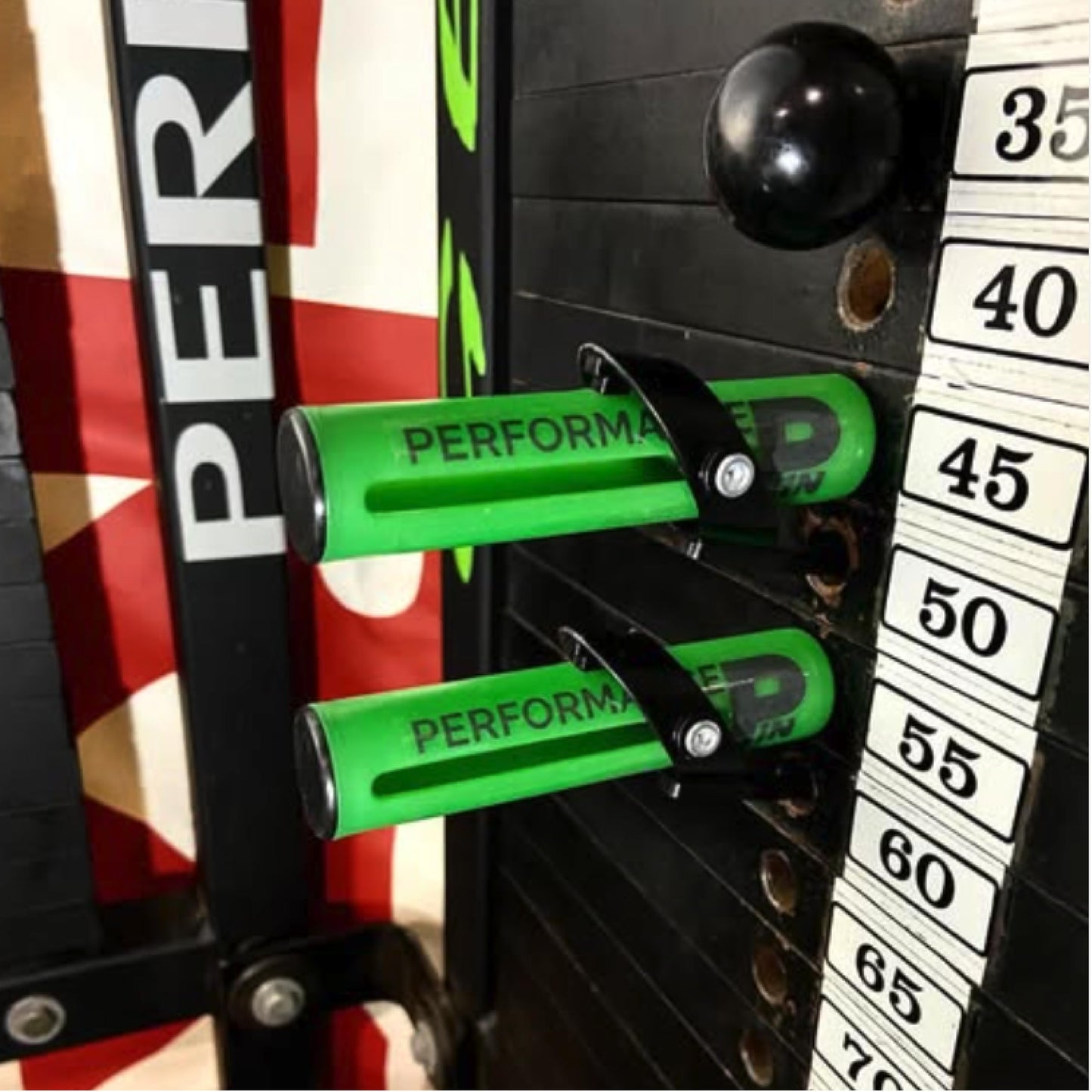 PERFORMANCE PIN The Original Drop Set Pins for Gym | One More Rep with Weight Stack Pins | Instant Transition to Lower Weights for More Reps | Proudly Made in America | 5/16" Pin | Black