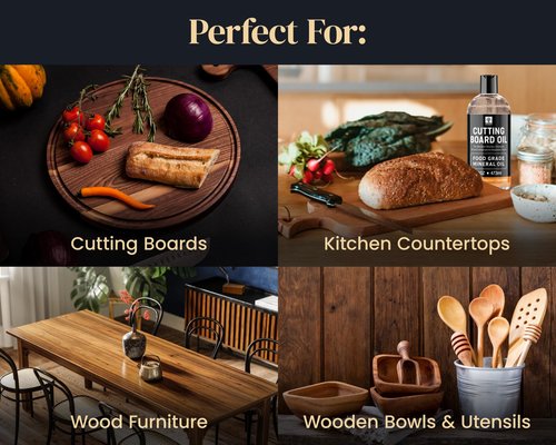 Mevell Cutting Board Oil Applicator, Great for Butcher Blocks, Counter Tops, Bamboo Cutting Boards and All Wooden Utensils - Sealing Wax, Cream & Conditioner Applicator, Walnut Wood Handle