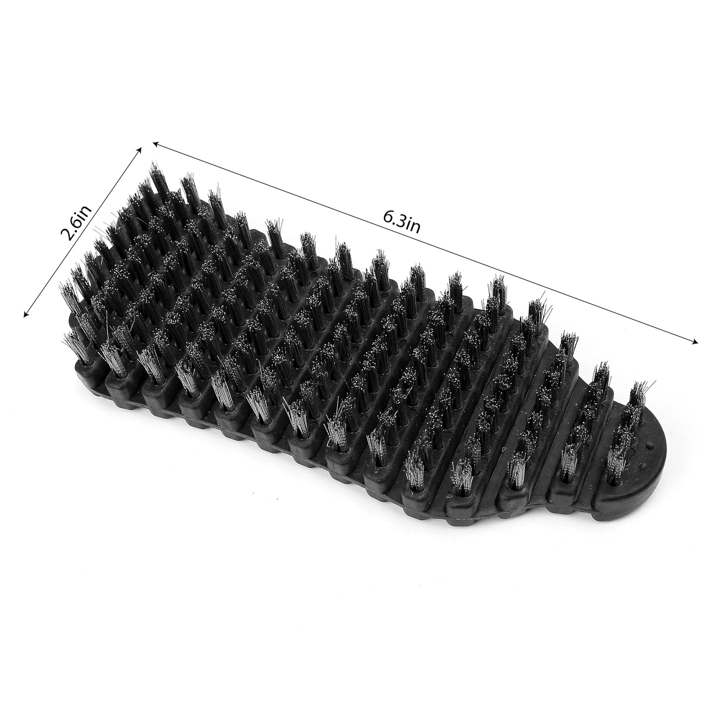 Barbell Cleaning Brush Scrubber for Training Strength Weight Bar Care Rescue, Rust Chalk Remover, Hard Knurling Steel Wire Bristle, Power Cleaner Kit Supplies Accessories for Athletic Gym Maintenance