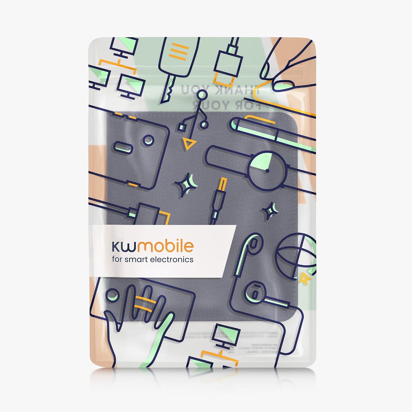 kwmobile Dark Blue Protective Case for Kobo Libra Colour