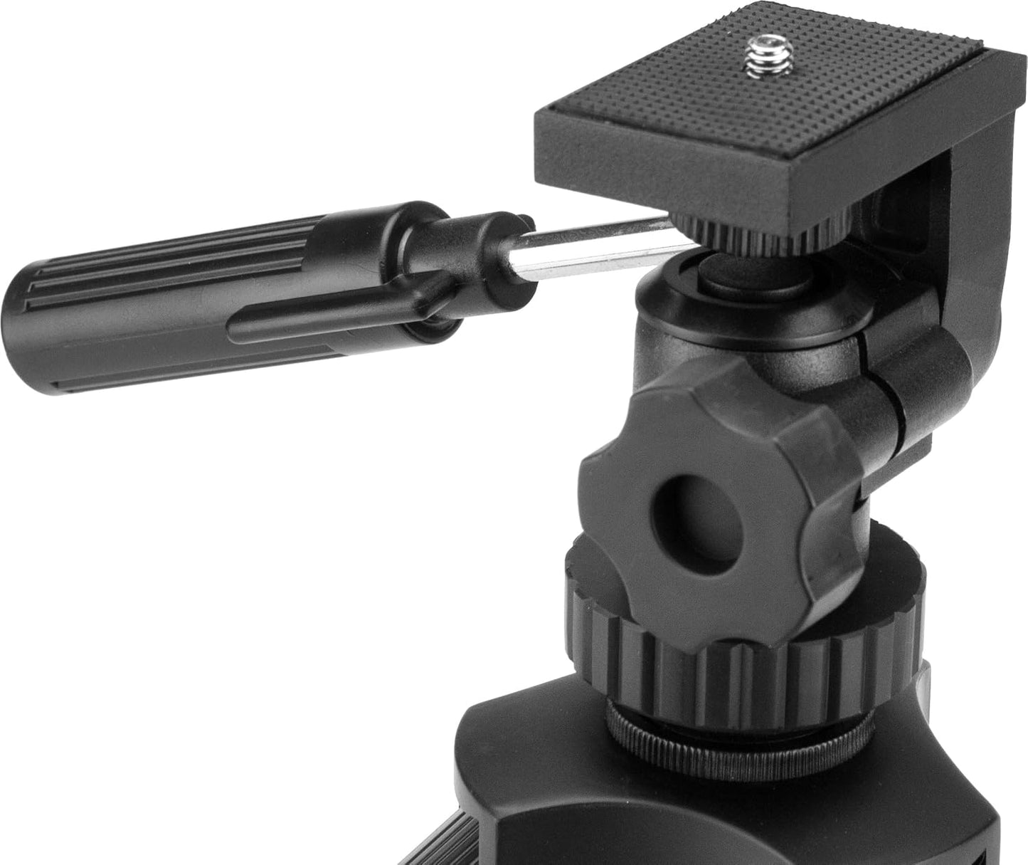 Barska AF13270 10.25" 14" Heavy Duty Table Top Tripod for Cameras, Binoculars, Spotting Scopes, and More, Black, One