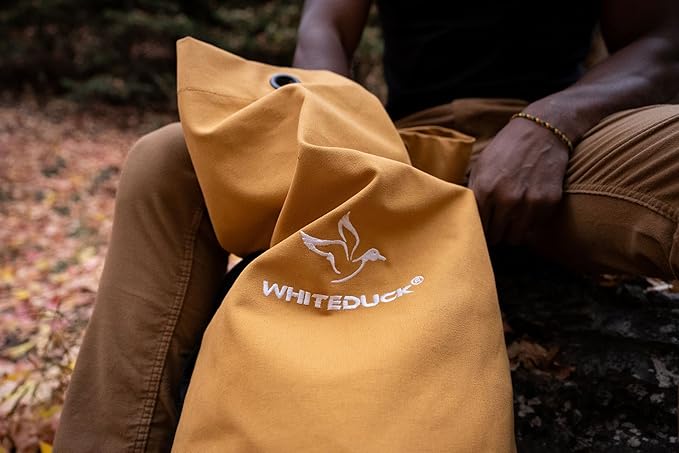 WHITEDUCK 25"x42" (430L) Top Load Canvas Duffel Bag ??Military-Grade, Tear-Proof & Weatherproof, Heavy Duty for Travel, Outdoors & Military Use, with Padlock Compatibility, 5 Colors