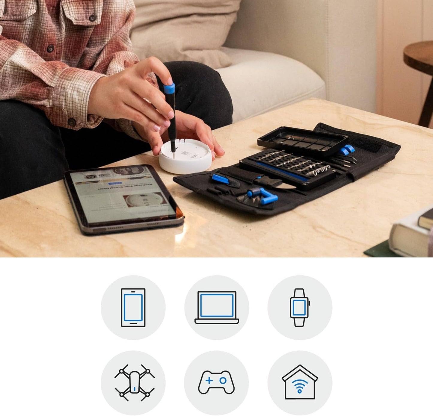 Set iFixit Pro Tech Go Toolkit - Portable Electronics Repair