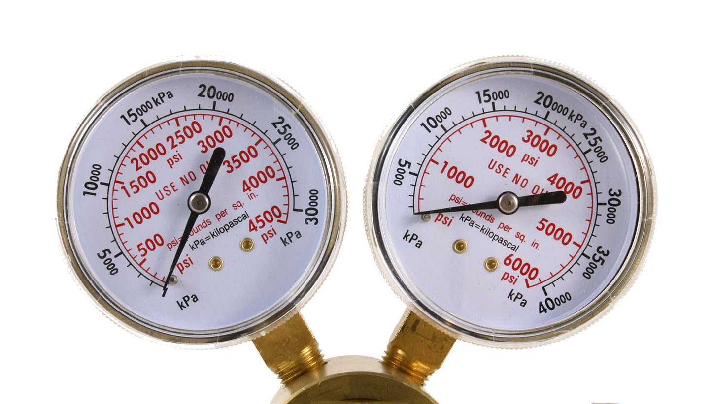 SÜA - Nitrogen/Inert Gas - Single Stage 0-1400 PSI, High Pressure Regulator, CGA-580