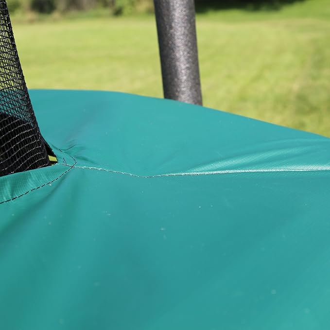 Skywalker Trampolines 14X8 15x9 FT Rectangle Trampoline with Enclosure Net