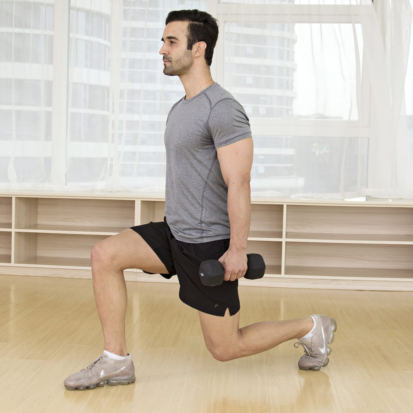 JFIT Neoprene Dumbbell (Set of 2), 6 LBS