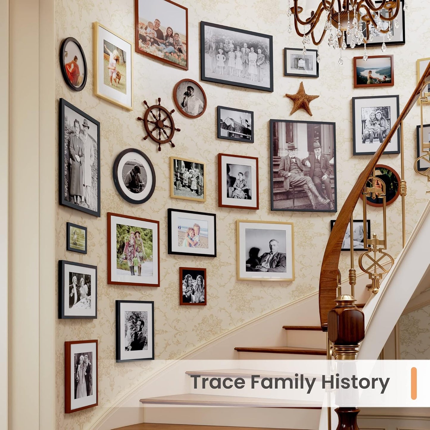 Upsimples 13x17 Picture Frame - Versatile Display for 10x14 or 13x17 Photos, Black, 1 Pack