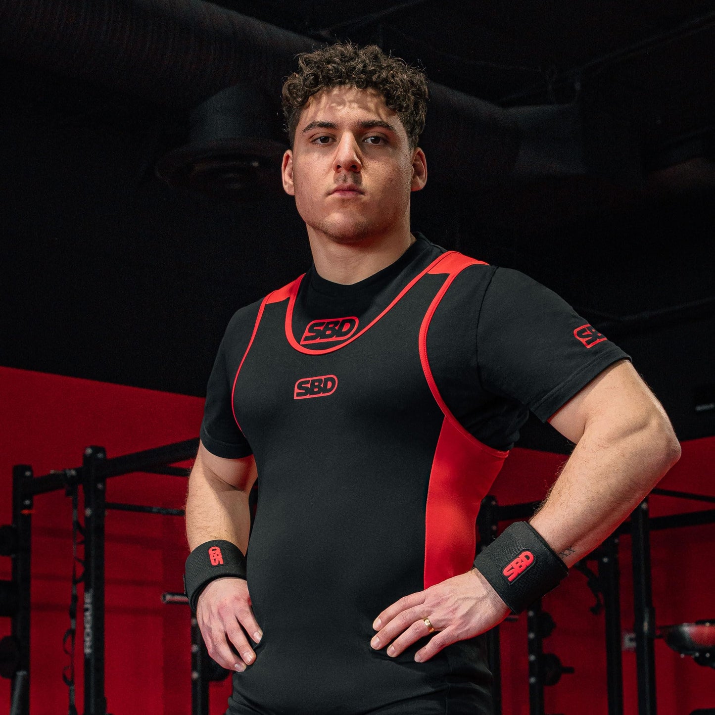 SBD Men’s Powerlifting Singlet – IPF Approved Weightlifting Singlet – Durable Compression Lifting Suit Made in Great Britain