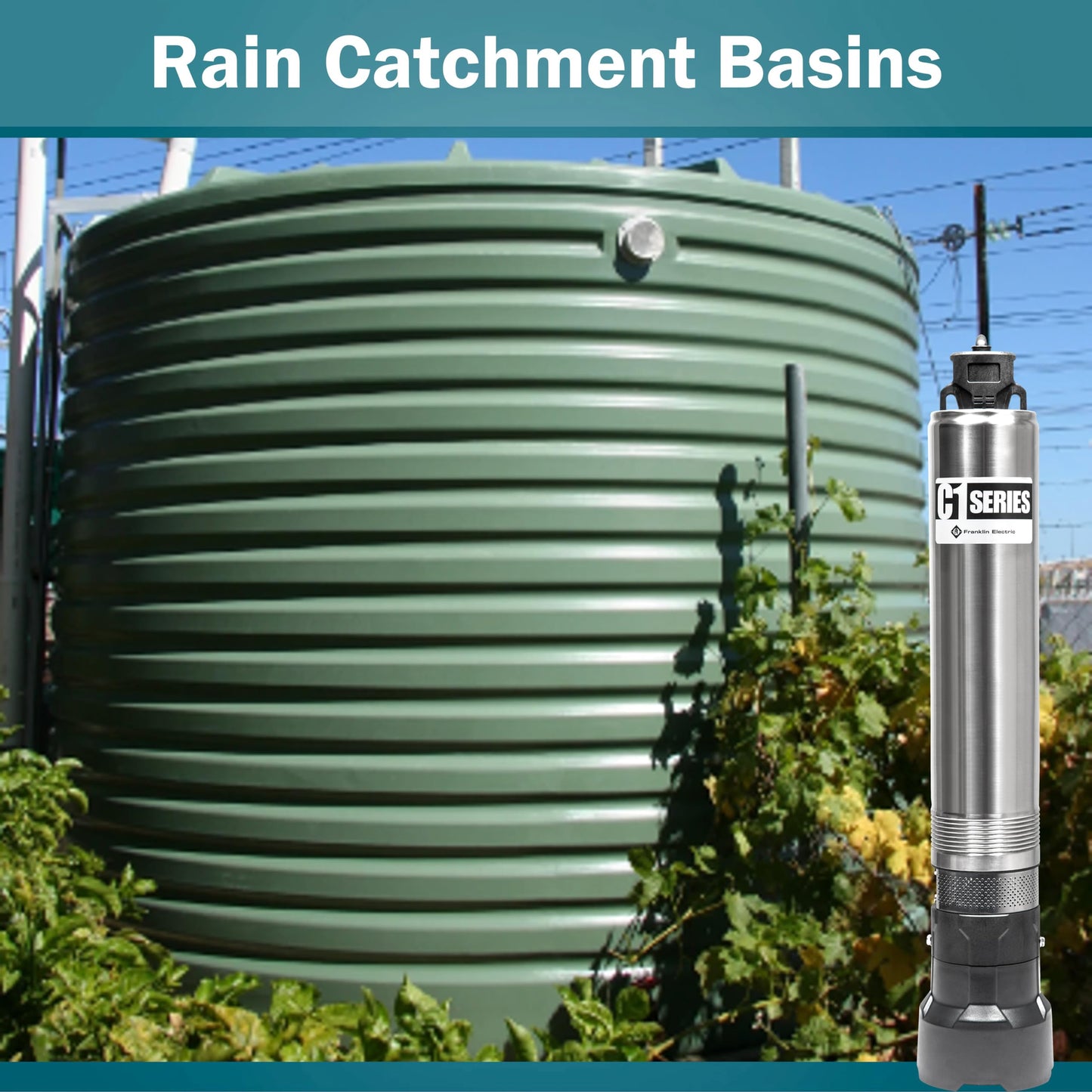 Little Giant 10C1-05P4-2W115, 93 PSI, 115 Volt, 1/2 HP, 2-Wire, 14 GPM Submersible Cistern Effluent Pump, Steel, 90301005