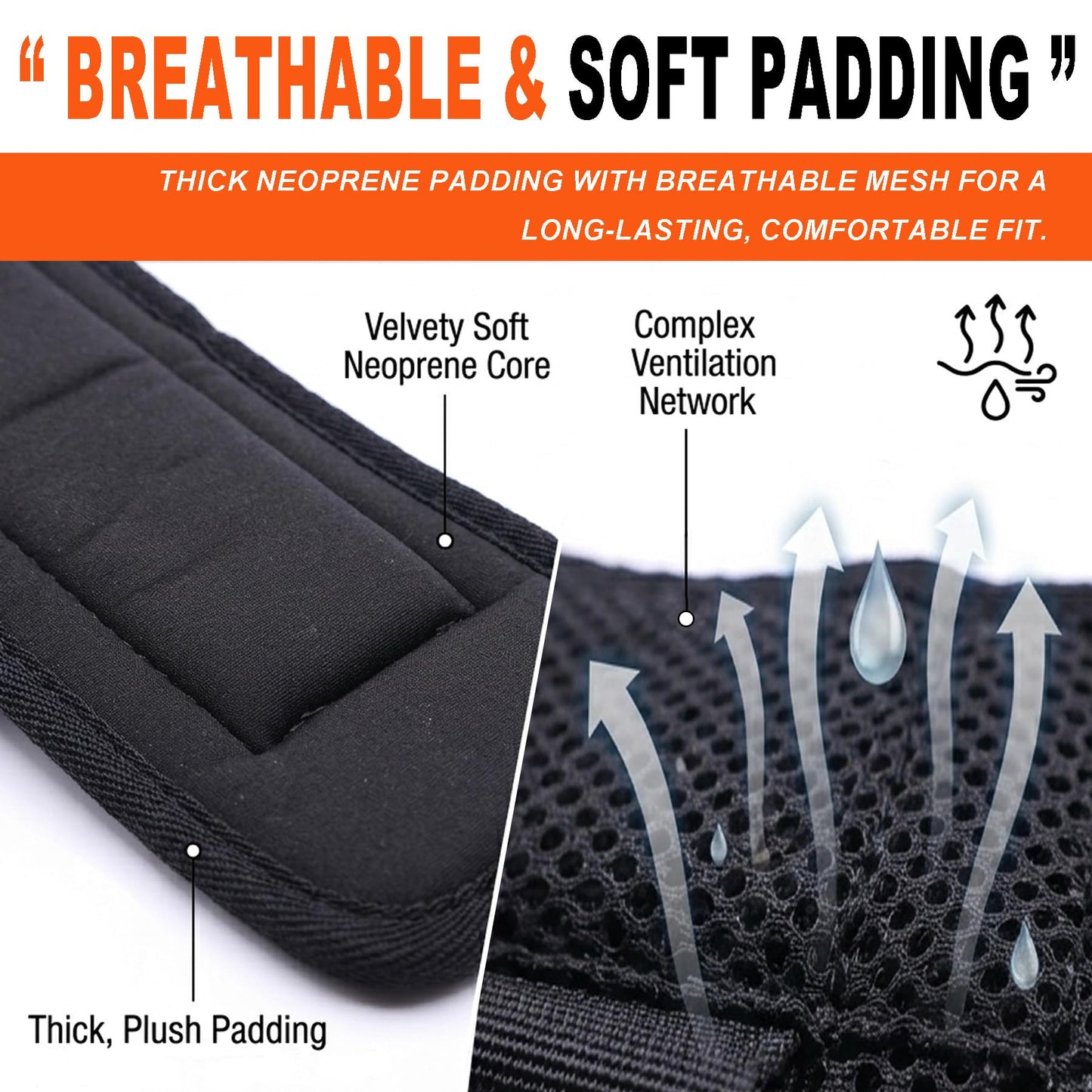 Sliding D-ring Ankle Straps for Cable Machine, Stirrup Style Leg Cuffs with Under-Foot Strap, Long-lasting Non-slip Glute Kickback Attachments for Women Men