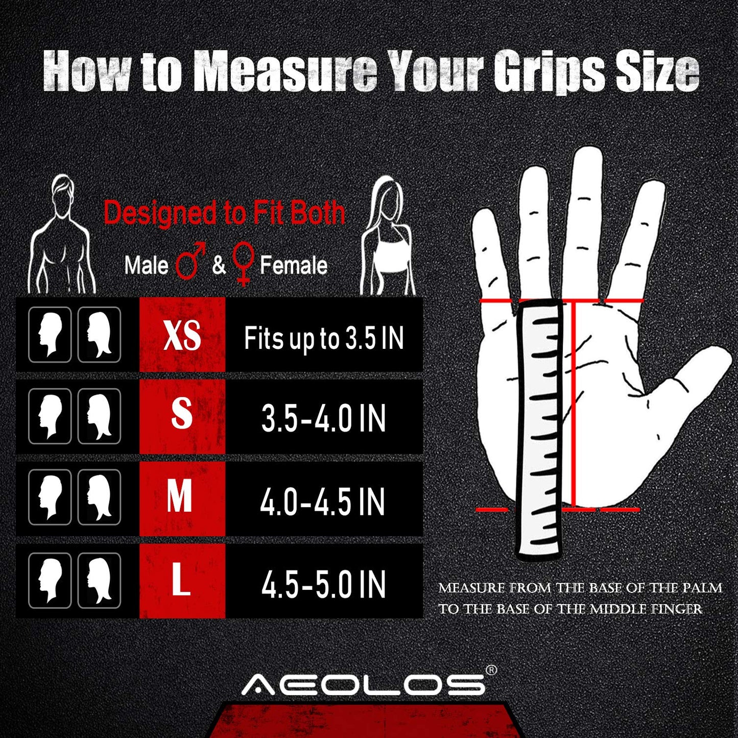 AEOLOS Leather Gymnastics Hand Grips-Great for Gymnastics,Pull up,Weight Lifting,Kettlebells and Cross Training (6#Latest Style Brown(2 Layers Leather), Medium)