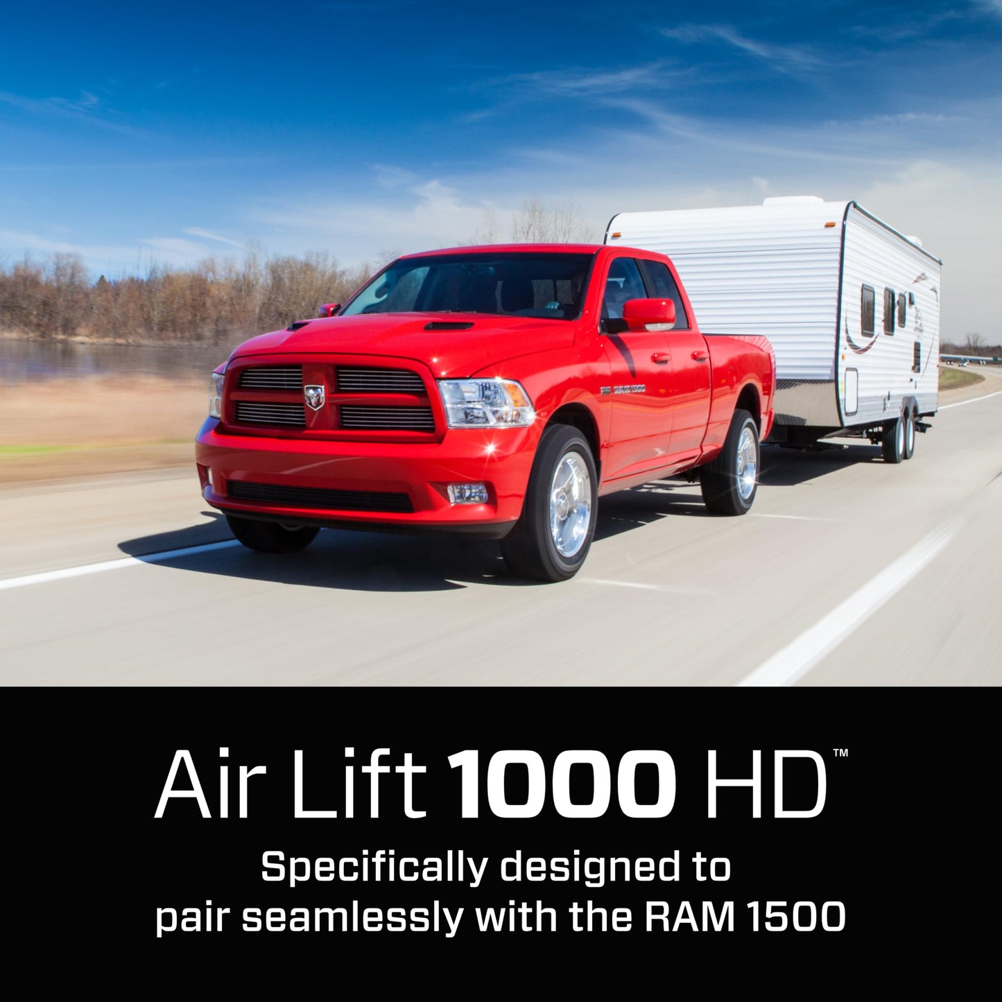 Air Lift 1000 HD Air Spring Kit for 2009-2025 Ram 1500-60818HD