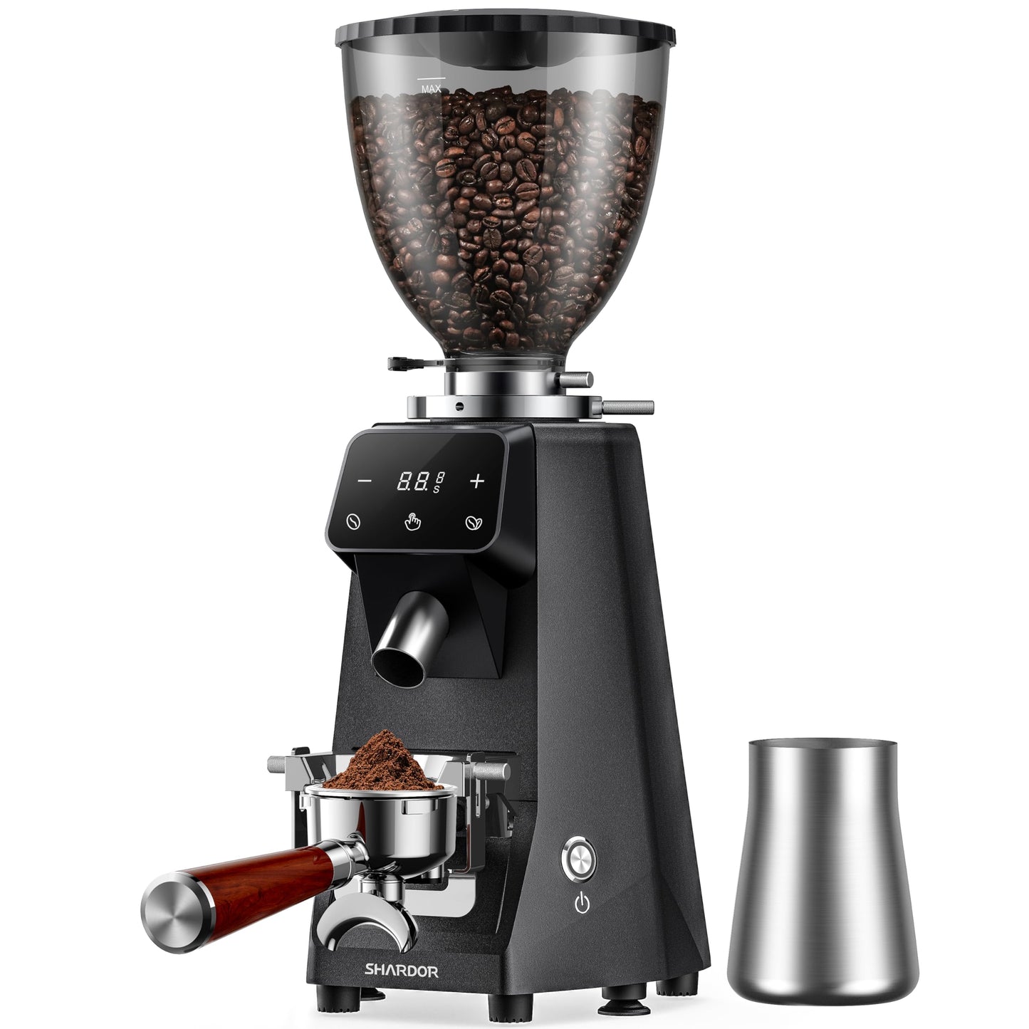 SHARDOR 64mm Burr Coffee Grinder with Espresso Machine 20 Bar