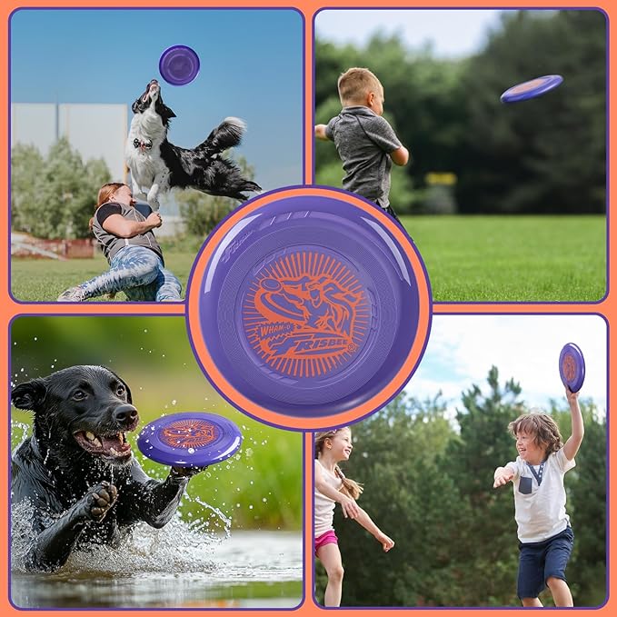 Wham-O Frisbee Go Flying Disc, 9 Inch Lightweight Sports Disc for Beginners Outdoor Beach Backyard Lawn Park Camping Family Activity Game - 70g