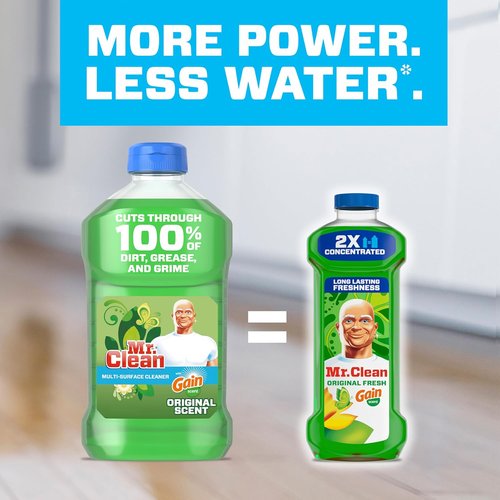 Mr. Clean All-Purpose Cleaner - Multi-Surface Cleaning Liquid for Home & Kitchen, 41oz