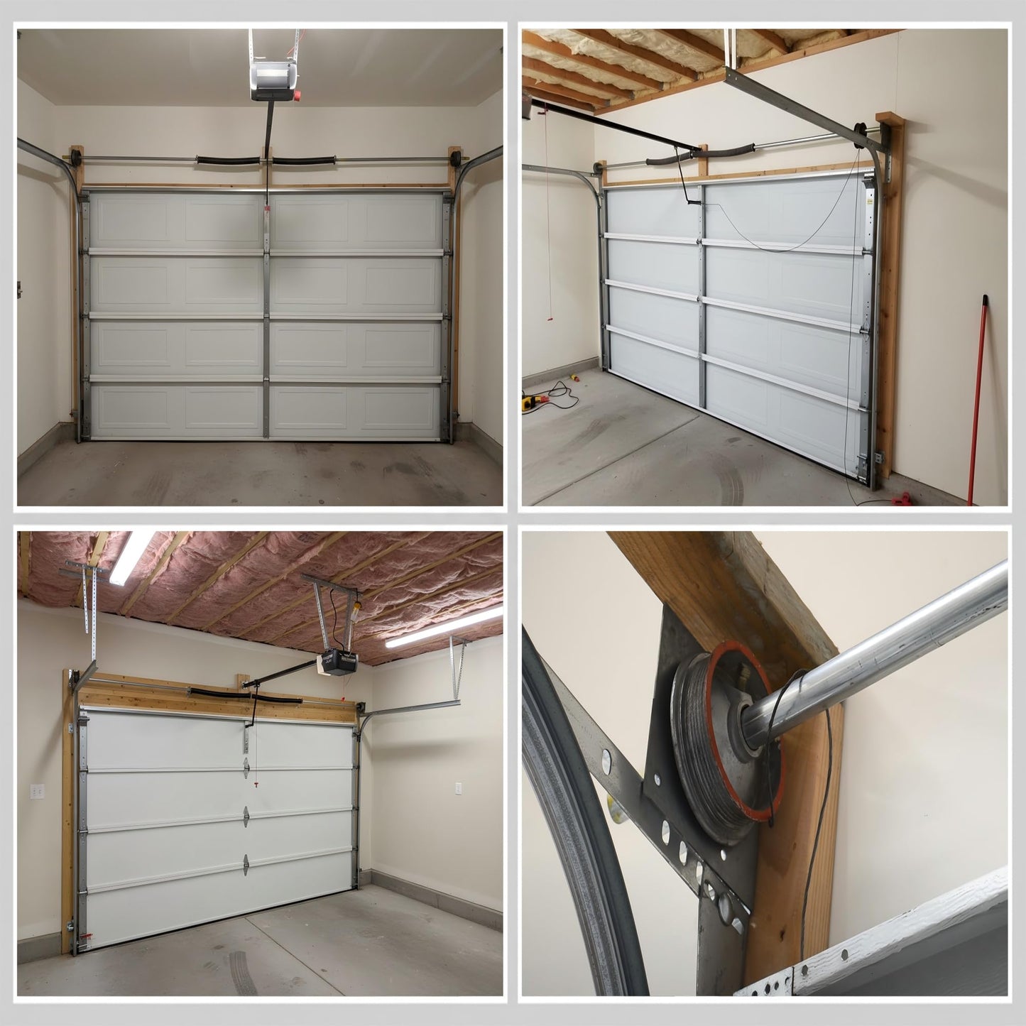 Mindoub Heavy-Duty 1-Inch OD 11-Gauge Hot Rolled Steel Shaft Galvanized Steel Garage Door Torsion Tube/Shaft, 9-Ft 10-Inch Length, Rust-Resistant for Residential & Commercial Doors Systems