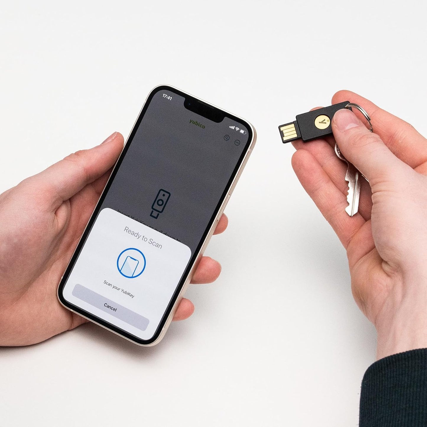 Yubico - Security Key NFC - Basic Compatibility - Multi-factor authentication (MFA) Security Key, Connect via USB-A