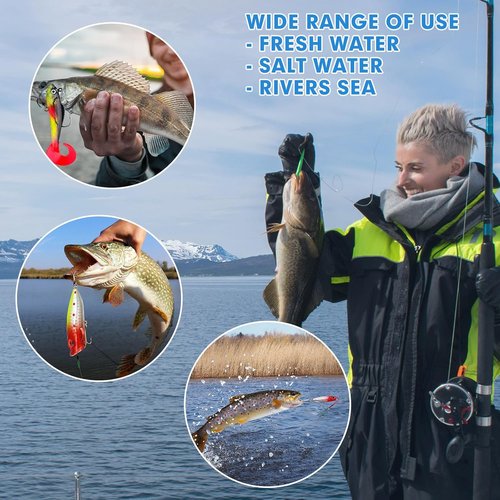 Fishing Advent Calendar - 24-Day Countdown with Lures & Tackle Set | Perfect Gift for Dads & Fishermen